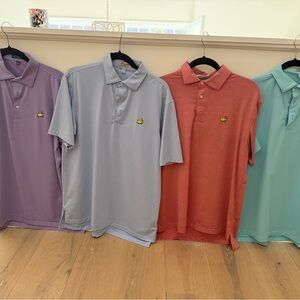 Peter Millar Polo Shirt Set - Lavender, Sky Blue, Coral, Teal